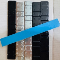 Poids de roue adhésifs en acier noirs 5g 10g 0.25oz 0.5oz 1oz pour voitures, camions, vélos, VTT