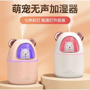 H2O <b>Humidifier</b> Mini Silent With Colorful Led Light For Home Office Bedroom - Product Image 1