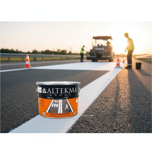 Peinture de marquage routier à rayures blanches de 10 kg pour autoroutes - Product Image 3