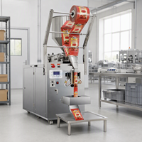 Machine d'emballage automatique haute précision pour sachets de ketchup, sauce, miel, confiture, avec étiquetage, remplissage et scellage de sachets en papier et en aluminium