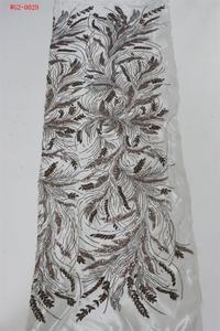 Tela Bordada con Cuentas Multicolor, Tela Bordada con <span class=keywords><strong>Chaquiras</strong></span> Multicolor para Traje Tipico de Guatemala - Product Image 3