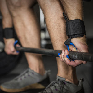 Nouveaux crochets de levage de poids en néoprène antidérapants pour l'entraînement en salle de sport, personnalisables en grande quantité - Product Image 5