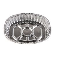 Barquettes alimentaires jetables en aluminium 8011 de qualité alimentaire, petits récipients rectangulaires en aluminium avec couvercles