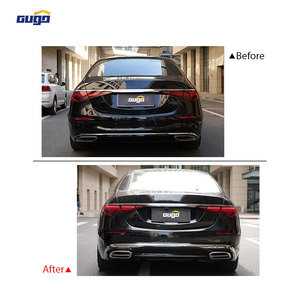 GUGO <span class=keywords><strong>Mercedes</strong></span>-Benz Classe S W223 <span class=keywords><strong>2021</strong></span>-On Bodykit-Nouveau pare-chocs avant/arrière résistant aux UV/à la corrosion Installation à visser 2 ans - Product Image 3