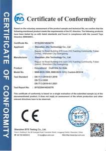 JiHE DIY Kids Jewelry Making <strong>Toys</strong> CE Certified Arts Crafts Supplies Kit for 4-8 8-12 Age Groups Educational Mega <strong>Box</strong> Made - Product Image 2