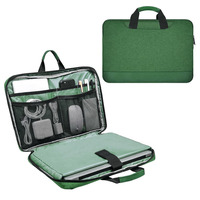 Mince personnalisé étanche pochette pour ordinateur portable organisateur porte-documents pour hommes femmes Durable Polyester élégant fronde pour voyage d'affaires