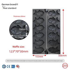 Machine à gaufres coniques professionnelle pour glacier et salon de crème glacée - Product Image 2