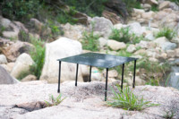 Table de camping en fibre de carbone personnalisable, design moderne, pliable, portable, en fibre de carbone, pour le camping en plein air, la plage