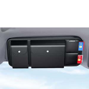 กระเป๋าหนังเก็บม่านบังแดดด้านหน้ารถสำหรับ <span class=keywords><strong>Volvo</strong></span> X40 2012 2013 2014 2015 2016 2017 2019 2018 - Product Image 1