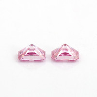 Pierres de moissanite en vrac en gros 1ct 2ct 3ct VS VVS D rose taille radiante diamant moissanite pierre en vrac