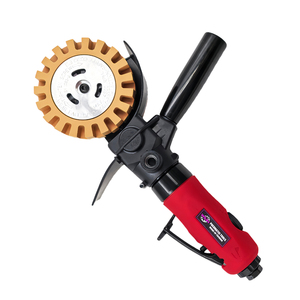 Rueda de goma neumática de 4 pulgadas <span class=keywords><strong>para</strong></span> eliminar calcomanías, franjas decorativas, vinilo, óxido y adhesivos de automóviles, vidrio y metal. - Product Image 2