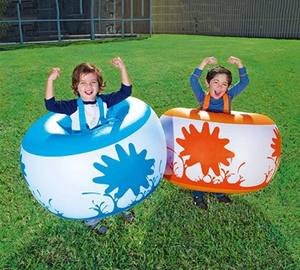 كرة قدم قابلة للنفخ بحجم 90 سم يمكن ارتداؤها، لعبة فقاعية للبالغين والأطفال، مناسبة للعب في الحدائق - Product Image 4