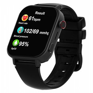 Wonlex CT20S <span class=keywords><strong>Smartwatch</strong></span> 4G per Anziani con Ampio Schermo e Rilevamento Cadute, Orologio Intelligente RTOS per Anziani, SOS, Impermeabile, Nero Argento - Product Image 3
