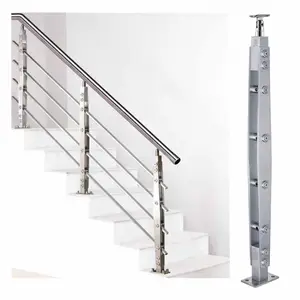 Swimming Pool Stainless Steel Handrail Customizable Stair Railing Manufacturers