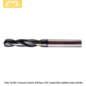 Ttake Ta1001 Universal <b>Carbide</b> <b>Drill</b> <b>Bit</b> Nano TiAlN Coated 3xD Undrilled <b>Carbide</b> <b>Drill</b> <b>Bits</b> - Product Image 2
