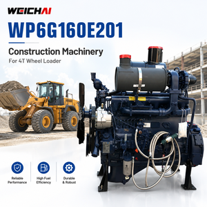 Moteur <span class=keywords><strong>diesel</strong></span> SCDC Weichai WP6G WP6G160E201 150 CV 110 kW/2000 tr/min, démarrage électrique, pour machines de construction, machines industrielles, chargeuses 4T. - Product Image 2