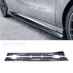 Fibra de Carbono Real para Mercedes Benz CLA220 260 CLA45 A45 W176 W117 2016-2019, Alerón Lateral, Difusor, Divisor de Faldones Laterales - Product Image 2