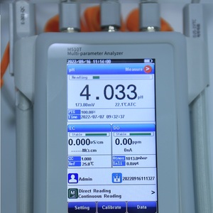 Analyseur de qualité de l'eau aquaponique portable M510T, mesure de la teneur en oxygène dissous, de la conductivité, du sel, du pH, de la température, du TDS, multi-paramètres, avec personnalisation OEM - Product Image 3