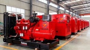 集装箱开放式 900 千瓦 1125 千伏安重型柴油发电机组 三相 50 赫兹 1500 转/分钟 用于静音 ATS 100% 铜线 - Product Image 4