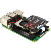 Carte d'extension Raspberry Pi 5 PCIe M.2 NVMe SSD M903 haute vitesse Gen3 pour développement, compatible SSD de taille 2280 et 2260