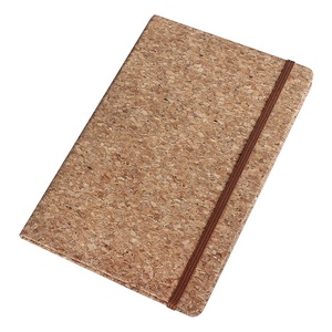 Lange Groothandel Klasgenoot Gelinkte Pagina Houten Cover Notebook Elastische Band A5 Dagboek Kurk Notebook - Product Image 6
