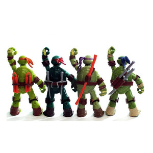 Giocattoli Modello Tartaruga <span class=keywords><strong>Ninja</strong></span> con Articolazioni Mobili in PVC per Bambini - Product Image 3