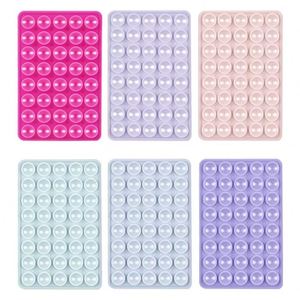 Support de téléphone portable à ventouse en silicone double face, 40 pièces, carré, du fabricant - Product Image 1