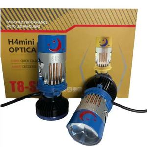 T8 Su8 H4 proiettore lampadina Bi LED 170W RHD lh4 lente LED anabbagliante 12V H4 LED proiettore di luce - Product Image 5