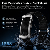 Bracelet intelligent sans écran U25, surveillance de la fréquence cardiaque, suivi du sommeil, suivi de la température, santé des femmes, multisports, IP68, unisexe