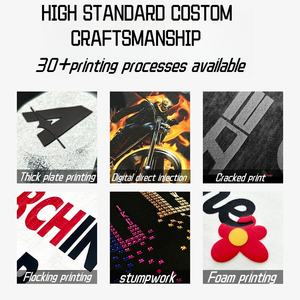 Maglietta da Baseball Personalizzata con Stampa a Righe e Bottoni, T-shirt a Maniche Corte Crop Top per Uomo - Product Image 4