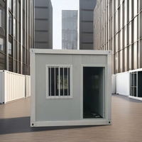 Maison de bureau mobile modulaire luxueuse et compacte, préfabriquée, détachable, en conteneur, moderne, respirante, multifonctionnelle pour l'extérieur
