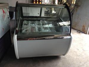 Exhibición de helados congelador pequeño escaparate de negocios sartenes exhibición de paletas refrigerador helado <span class=keywords><strong>Cram</strong></span>/congelador de exhibición de helado - Product Image 4