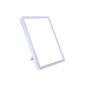 Trang điểm hàng ngày xách tay gấp miễn phí kết hợp LED thắp sáng gương trang điểm với hộp lưu trữ bảng gương - Product Image 4