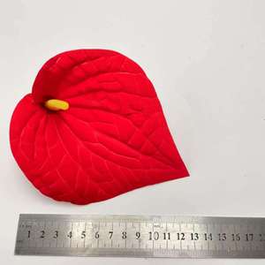 Venta al <span class=keywords><strong>por</strong></span> <span class=keywords><strong>mayor</strong></span> de pétalos artificiales de Lirio de Cala de terciopelo, pétalos artificiales semiacabados, decoración del hogar - Product Image 5