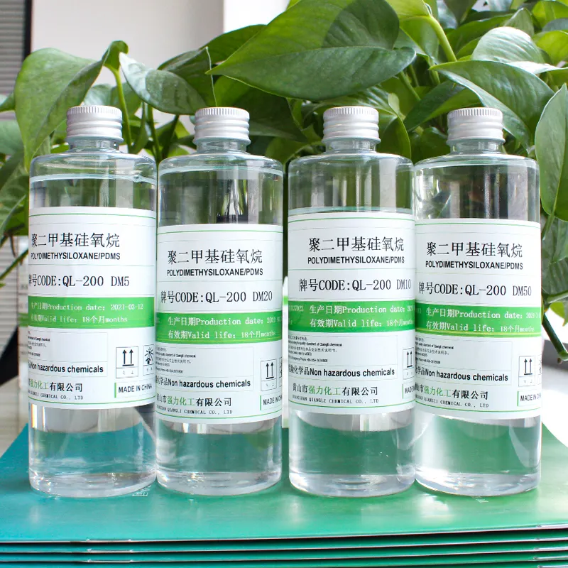 China Chemische Fabriek Leveren De Goede Kwaliteit Polydimethylsiloxane Siliconen Of Pdms Olie Vloeistof Viscositeit 500cst