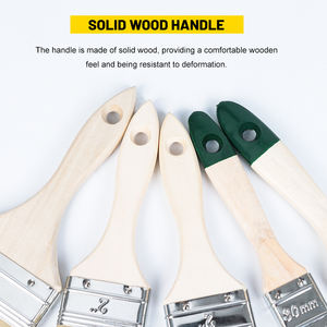 UJANG Vente en gros de pinceaux <span class=keywords><strong>extra</strong></span> fins Manche en bois de filament synthétique avec virole en acier métallique Pinceau à peinture - Product Image 6