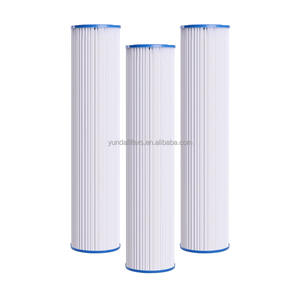 خرطوشة فلتر مطوية من البولي إيثيلين تيريفثالات 10 بوصات 20 ميكرون لنظام تنقية المياه - Product Image 3