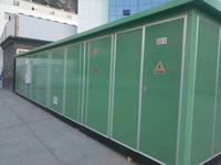 Poste de distribution métallique préfabriqué de type boîtier pour énergie solaire, usage intérieur, 12kV 24kV, distribution haute tension, minier, 2500kVA
