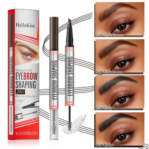 Lápiz Delineador de Cejas Mineral de Doble Punta, 2 en 1, Gel y Lápiz para Cejas, Resistente al Agua, para una Definición Precisa - Product Image 4