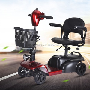 Scooter Eléctrico de Compras de Cuatro Ruedas con Sistema Anticaídas para Personas Mayores - Product Image 3
