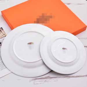 Nouvelle série de plats H, série d'écharpes, assiette principale, assiette de 10 pouces, ensemble d'assiettes de 8 pouces - Product Image 5