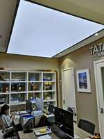 Designs modernes de faux plafonds pour hall, bordures de design pour plafond, film de plafond en PVC