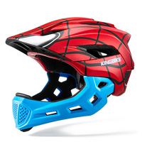 Casque intégral KINGBIKE Dual Sport pour enfants, sécurité à vélo, cyclisme, conduite tout-terrain, résistant aux chocs EPS, conforme aux normes CPSC/EN 1078/ASTMF1447
