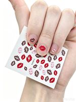 Promo Panas 24pcs Desain Baru DIY Stiker Kuku 3D Motif Permata dengan Pola Bunga & Kupu-kupu Populer untuk Anak Perempuan