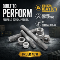 Arrival DIN 975 Galvanized Threaded Rod M6-M36 for Construction and Building Support Grade 8.8 Zinc Plated Threaded Stud