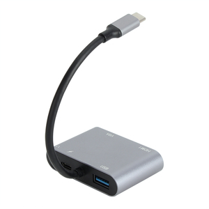 VCOM <span class=keywords><strong>5</strong></span> porte in lega Shell USB3.0 Docking Station 5Gbps USB C a 4K HDMI 1080P VGA 100 Audio W Hub di carica PD3.0 - Product Image 5