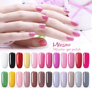 เจลขัดเล็บ Mixcoco แบรนด์ส่วนตัว เจลทาเล็บสไตล์ยุโรป สำหรับร้านทำเล็บ ใช้กับหลอด UV/LED ลอกออกได้ ขายดี ผลิตจากเรซิ่น - Product Image 6