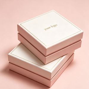 FX Custom Logo Eco-Friendly Recyclable Luxury Rigid Paper Packaging Setup <b>Box</b> <b>for</b> Jewelry & High-End Beauty <b>Gifts</b> - Product Image 1