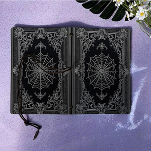 Chiusura del cavo taccuino 160 pagine Vintage grande per le liste <span class=keywords><strong>di</strong></span> inventario dei gestori <span class=keywords><strong>di</strong></span> ristoranti e gli orari del personale con ragnatela o - Product Image 6