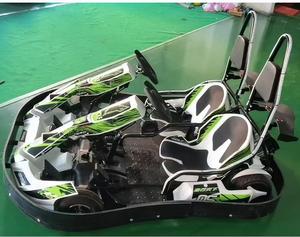 Kart de course électrique à deux places, kart à pédales alimenté par batterie pour adultes et enfants, pour l'extérieur, style parental, <span class=keywords><strong>voiture</strong></span> de karting - Product Image 2